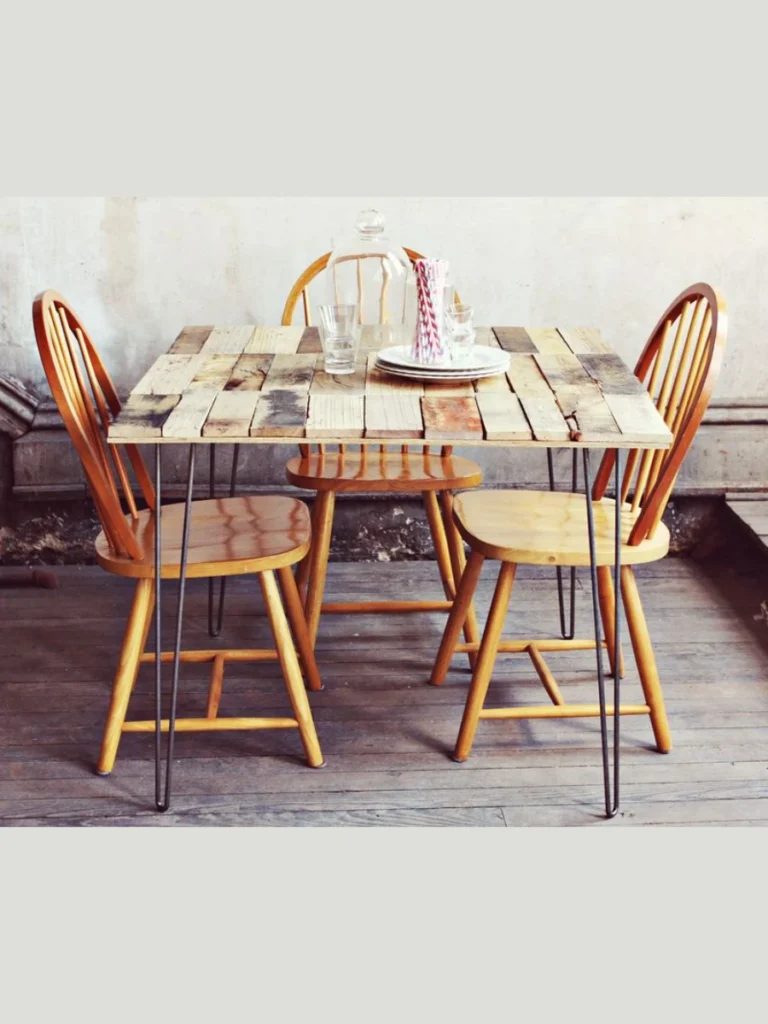 Upcycled Wooden Shipping Pallet Footrests