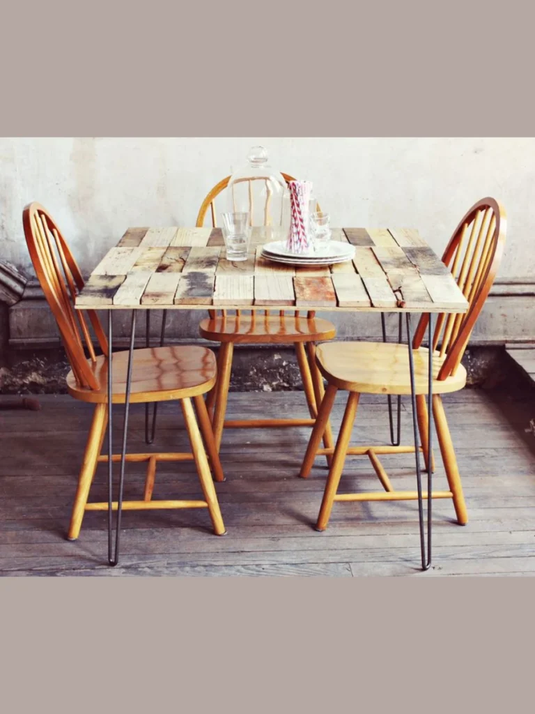 Upcycled Wooden Shipping Pallet Footrests