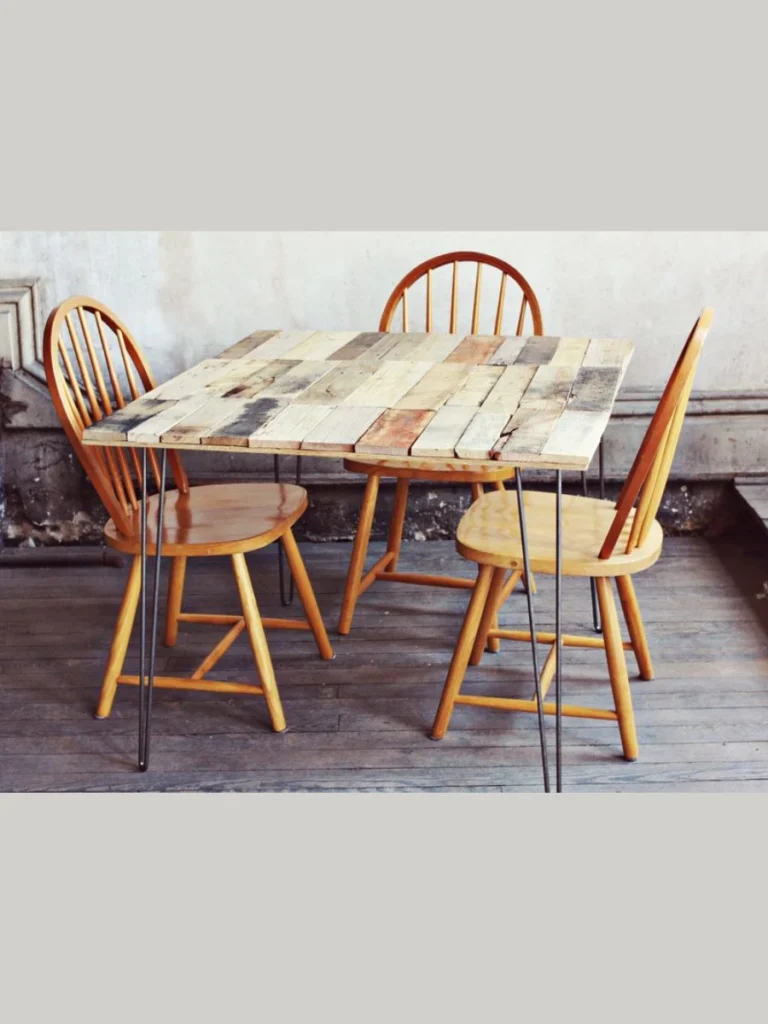 Upcycled Wooden Shipping Pallet Footrests