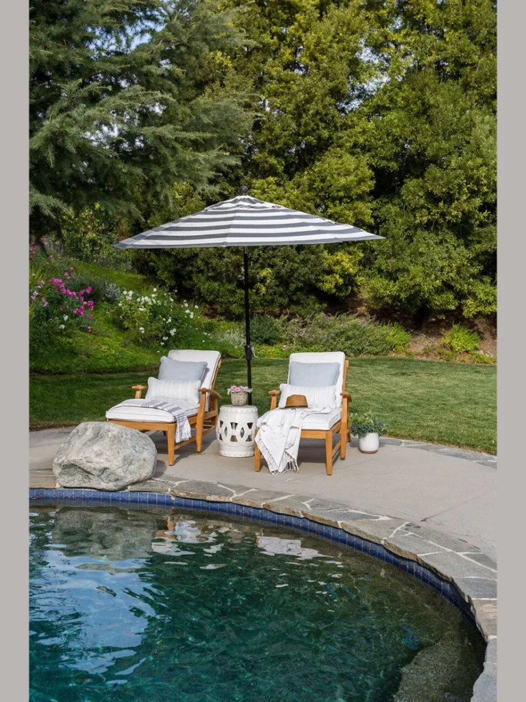 Upgrade Seating with Weatherproof Acrylic Stripe Throw Pillows