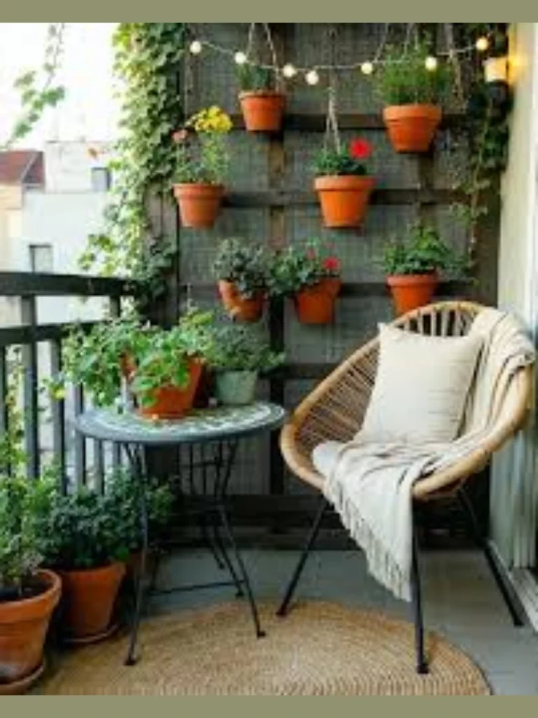 Use a Compact Ceramic Stool as a Weatherproof Side Table