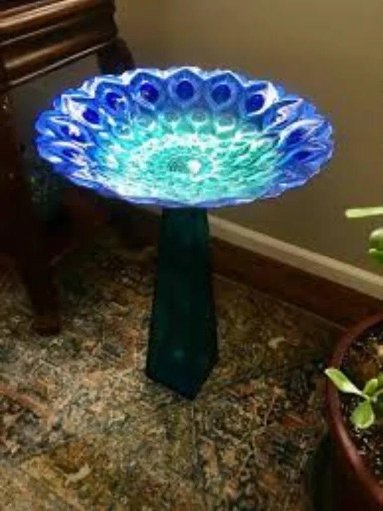 Vintage Frosted Glass Compote Dishes