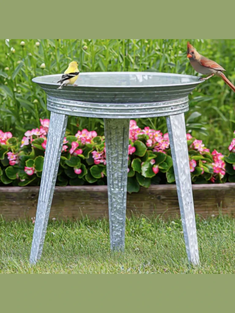 Vintage Galvanized Metal Wash Tubs
