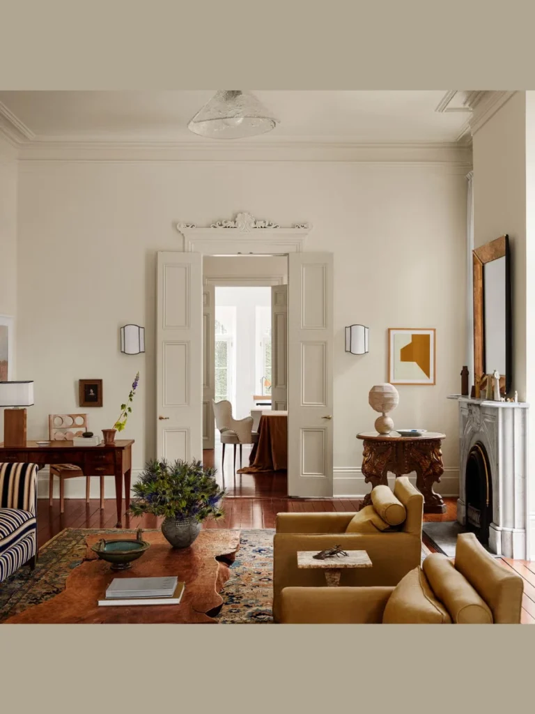 Warm Muted Putty and Soft Cream Wall Colors