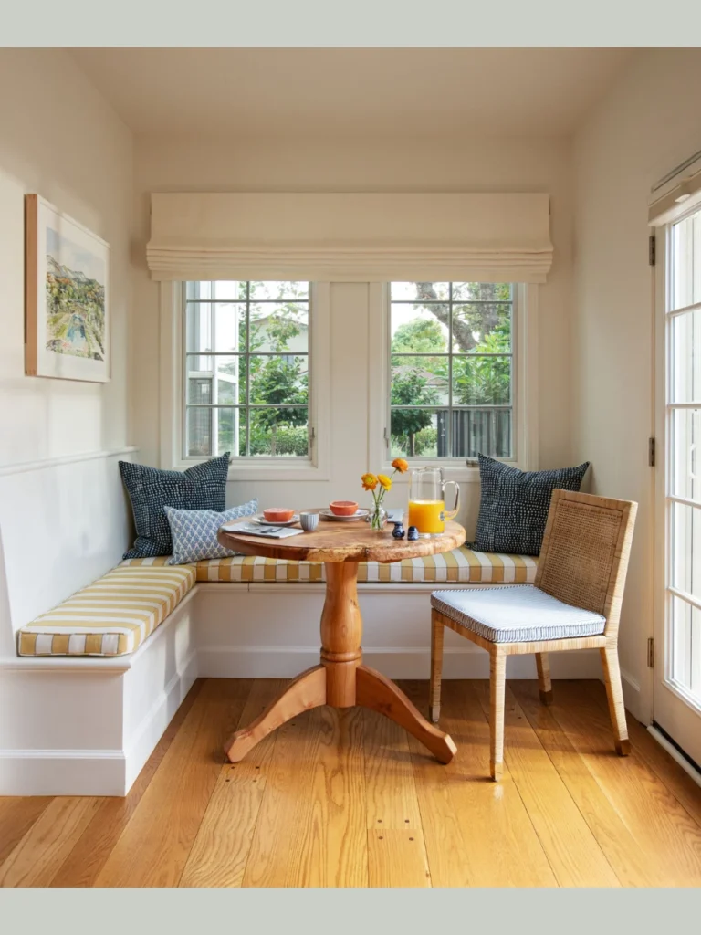 Warm Ochre Sunny Breakfast Spaces