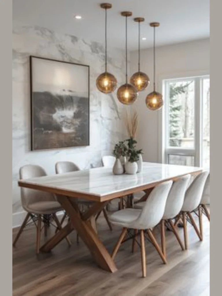 Waterfall Edge Concrete Ledge Tables