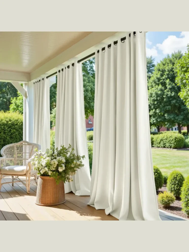 Weather Resistant Outdoor Curtain Panels
