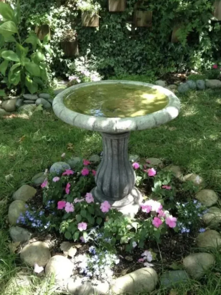 Weathered Concrete Wheelbarrow Beds