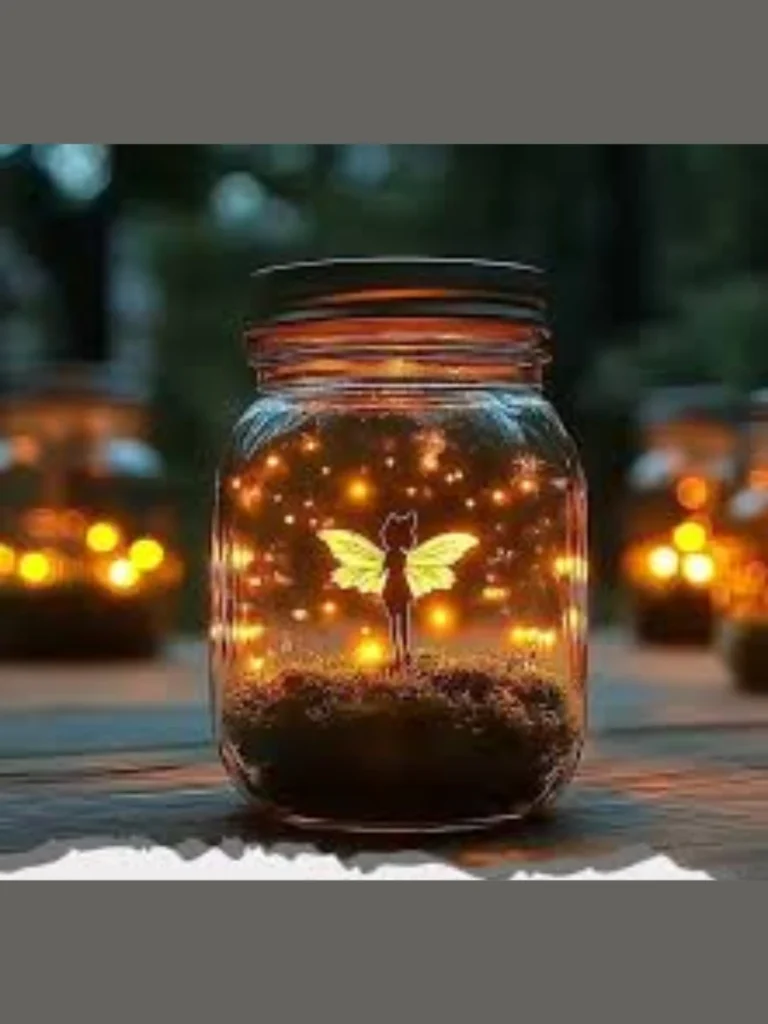 Weave Twinkling Battery Powered Copper Wire Fairy Lights Inside Clean Glass Demijohns