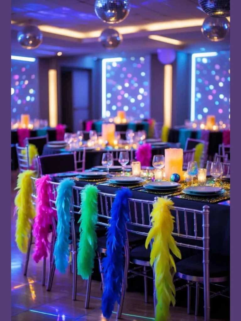 Whimsical Retro Shiny Disco Ball Runners