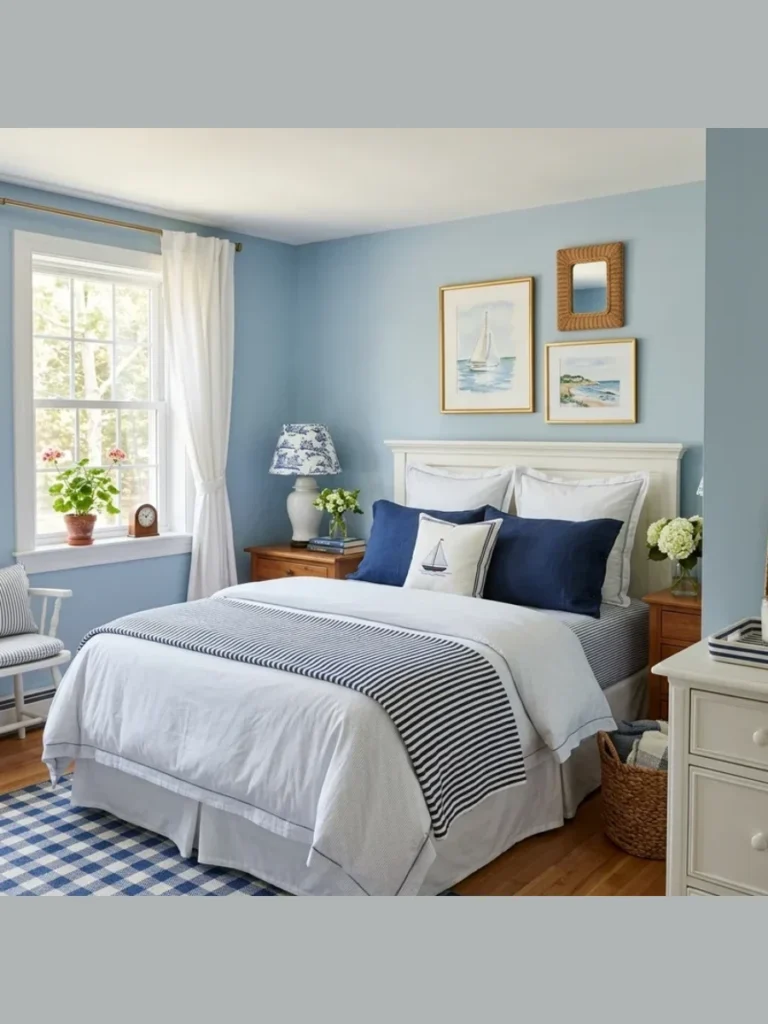 White Lacquered Bedside Nightstands