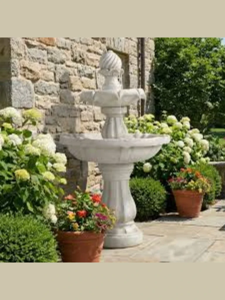 White Quartz Terrazzo Flower Cups