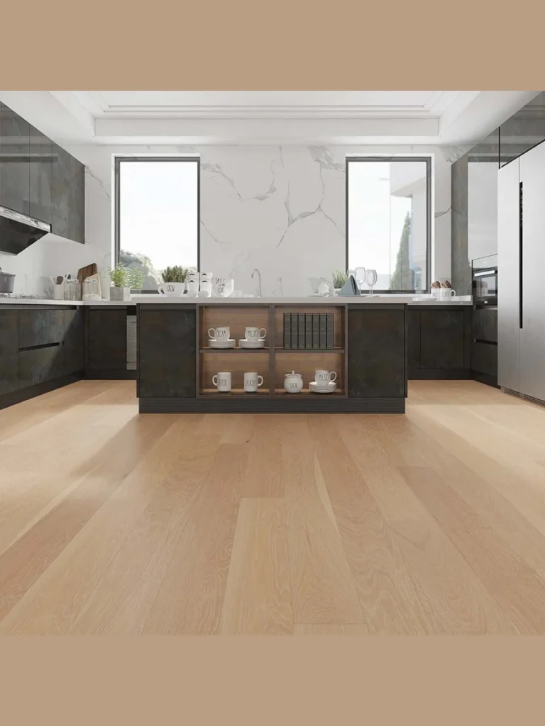 Wide Plank Engineered White Oak Floor Board Foundations