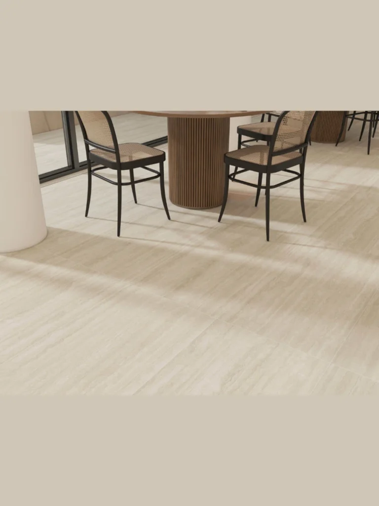 Wide Plank Vein Cut Travertine Subway Grids