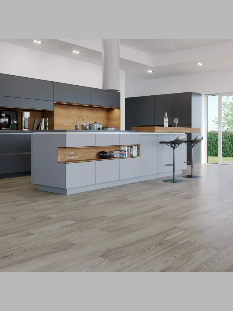 Wide Plank Wire Brushed European Ash Floors