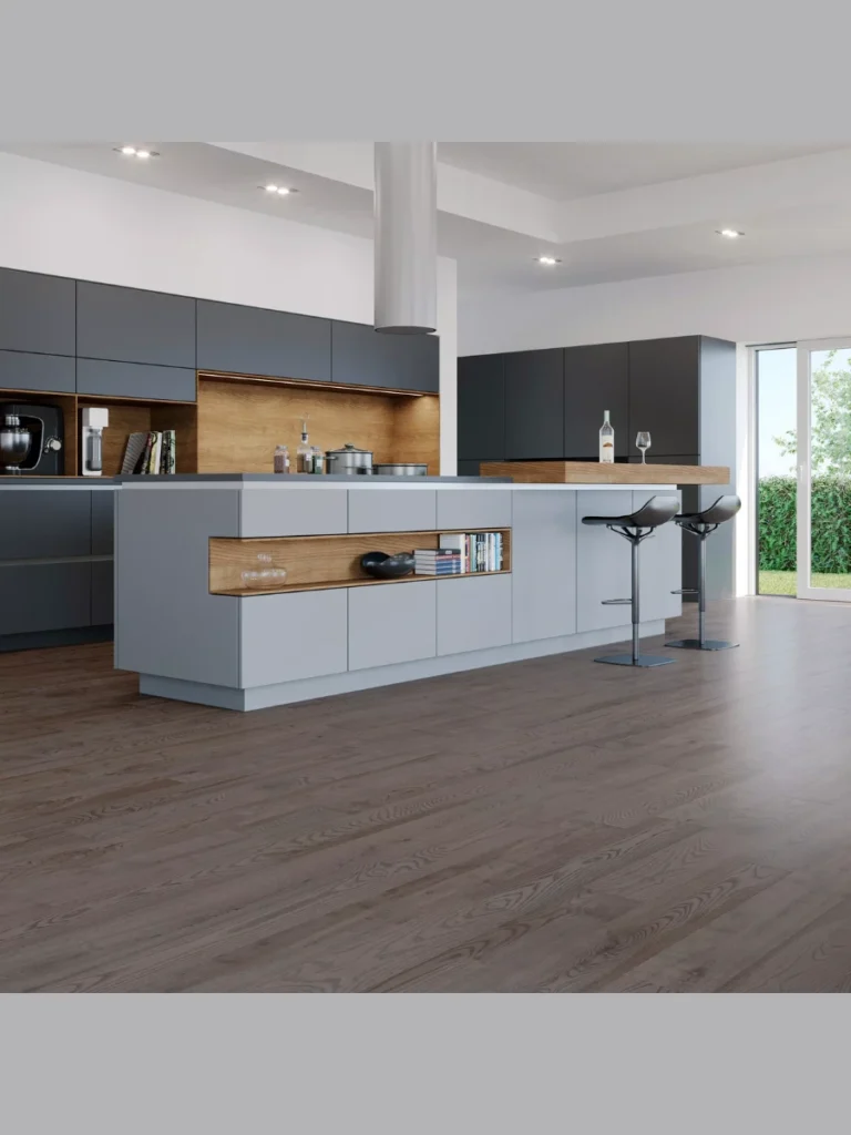 Wire Brushed Natural Ash Extra Wide Grooves