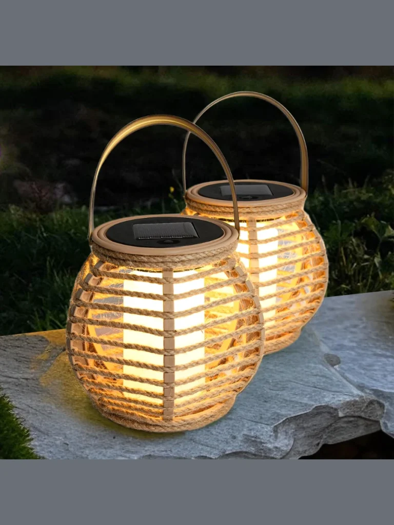 Wrap Thin Natural Jute Cord Around an Old Wire Egg Basket Fitted with Solar Path Tops