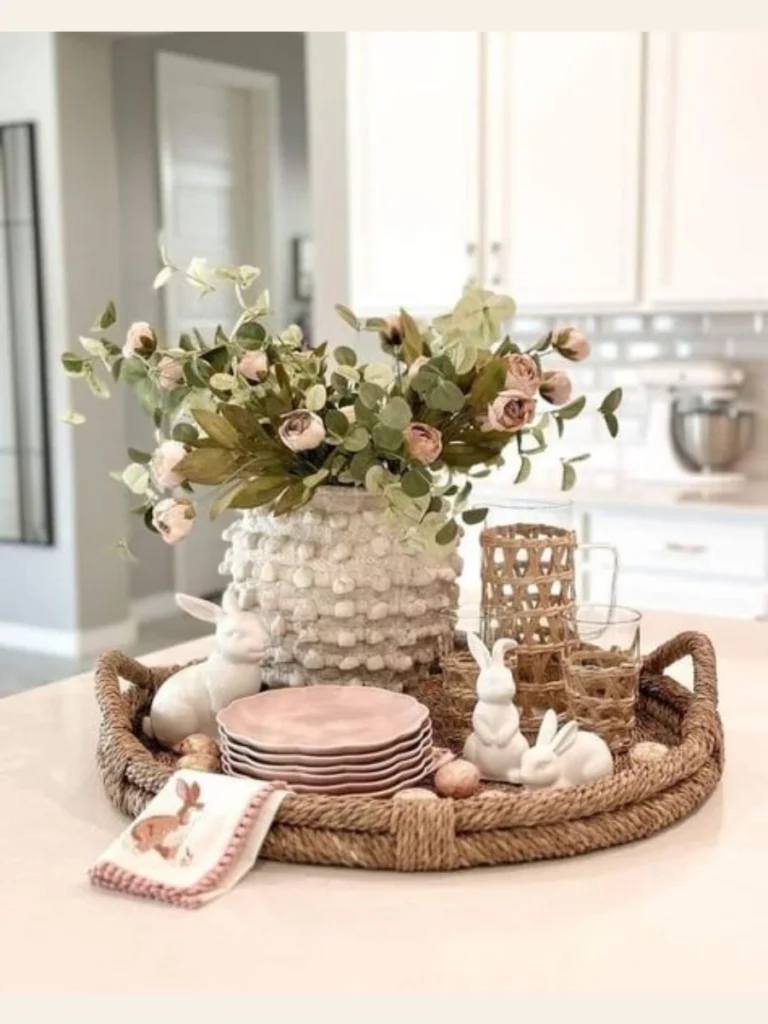 Wrap a Miniature Jute Rope Anchor Ribbon Around a Tiny White Lighthouse Model