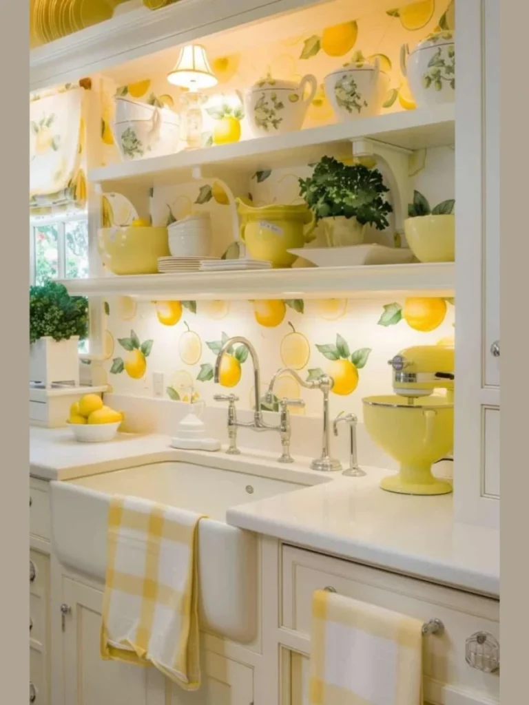 Yellow Glazed Earthenware Cannisters